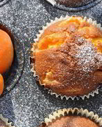 Кексы с абрикосами и орешками