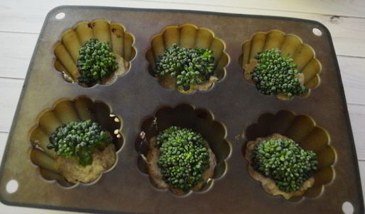 кексы с брокколи