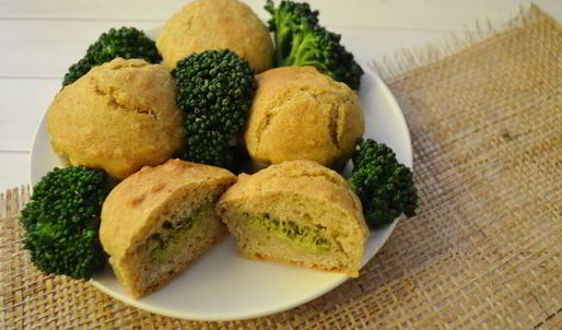 кексы с брокколи
