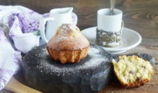 кексы с изюмом