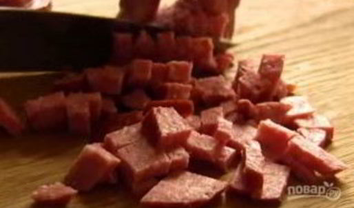 кексы с капустой и колбасой