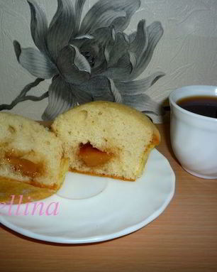 Кексы с карамелью