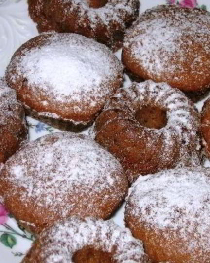 Рецепт кексов с яблоками