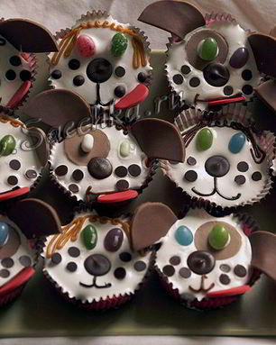 Кексы Собачки