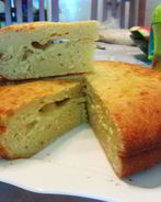 Легкий апельсиновый кекс