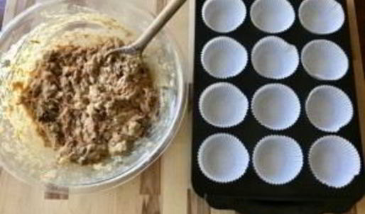 маленькие кексы в формочках