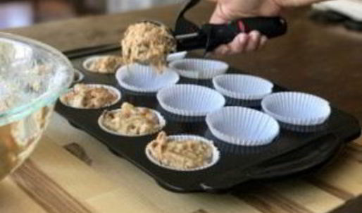 маленькие кексы в формочках