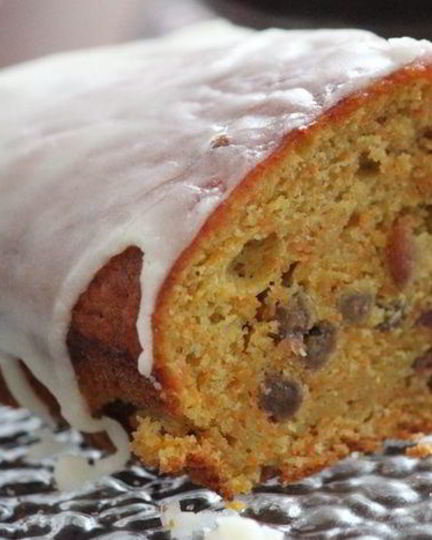 Рецепт морковного кекса под лимонной глазурью