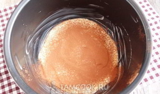 мраморный кекс с лимонадом