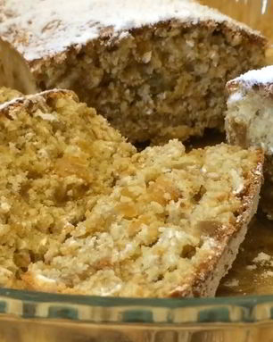 Овсяный кекс с изюмом