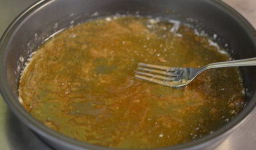 перевернутый кекс с имбирным яблочным вкусом