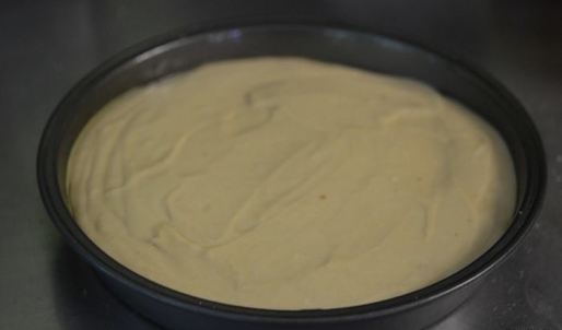 перевернутый кекс с имбирным яблочным вкусом