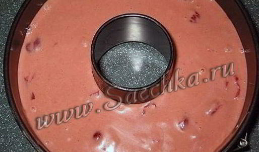 постный вишнево-шоколадный кекс