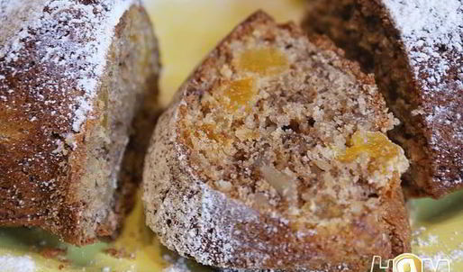 пряный кекс из овсяной муки