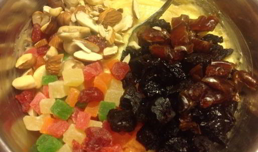 рождественский кекс