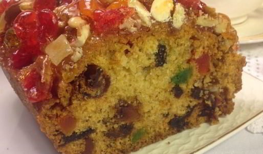 рождественский кекс