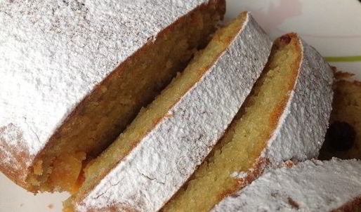 рождественский творожный кекс с сухофруктами и апельсиновым ароматом