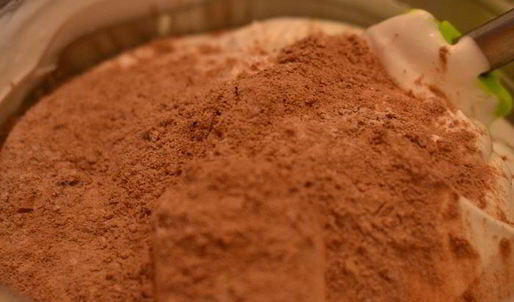 шоколадный ангельский кекс