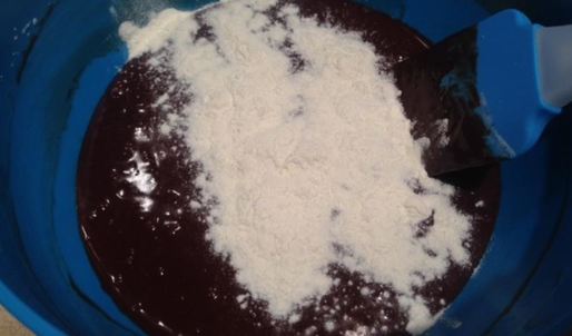 шоколадный фондан