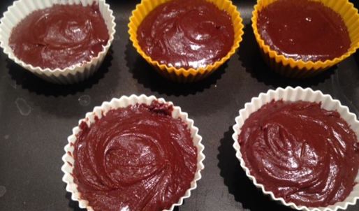 шоколадный фондан