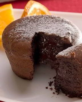 Шоколадный кекс по-французски