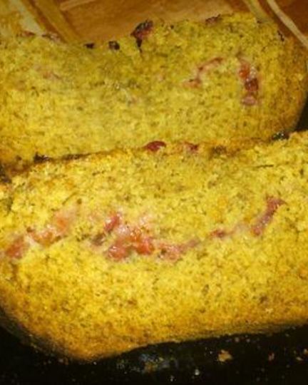 Рецепт шоколадного кекса с красной смородиной и цикорием