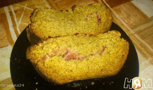 шоколадный кекс с красной смородиной и цикорием