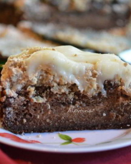 Рецепт шоколадного сливочно-кофейный кекс