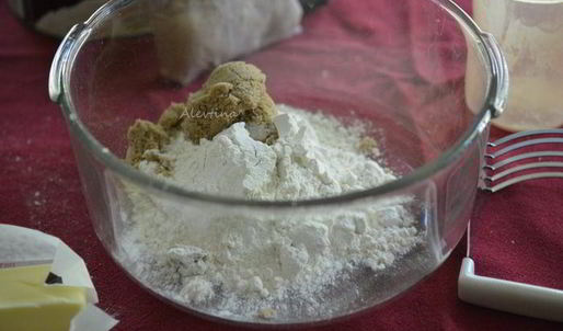 шоколадный сливочно-кофейный кекс