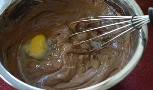 шоколадный сливочно-кофейный кекс