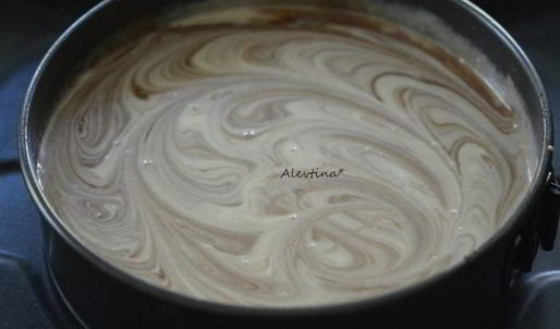 шоколадный сливочно-кофейный кекс