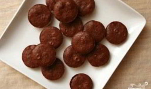 шоколадные кексы с орехами