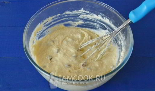 творожные кексы с изюмом