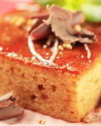 Яблочно-медовый кекс