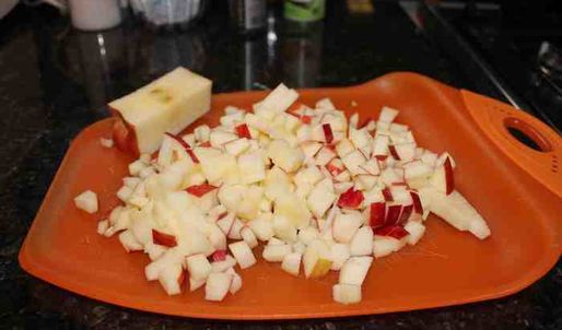 яблочно-миндальные кексы