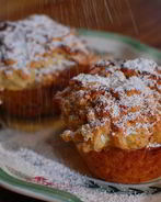 Яблочные кексы с кленовым сиропом