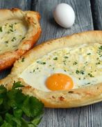 Хачапури по аджарски на кефире