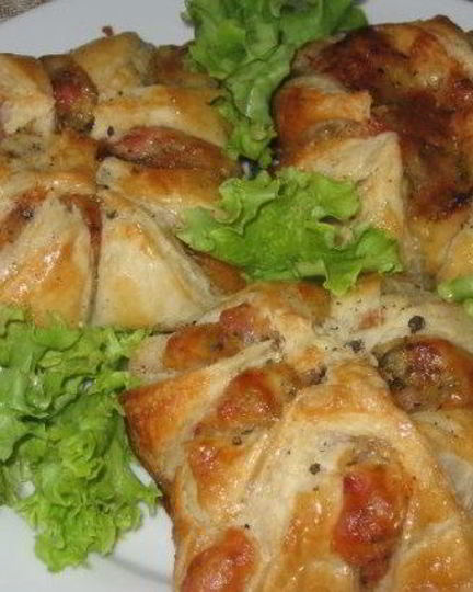 Рецепт хачапури с ветчиной и сыром