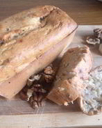 Банановый хлеб с орехами