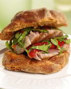 Чиабатта с тунцом, овощами и зеленью Элита