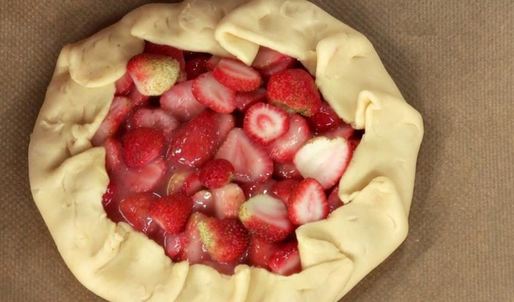 галеты с ягодной начинкой