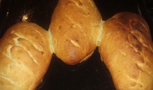 хлеб монж с зернышками мака