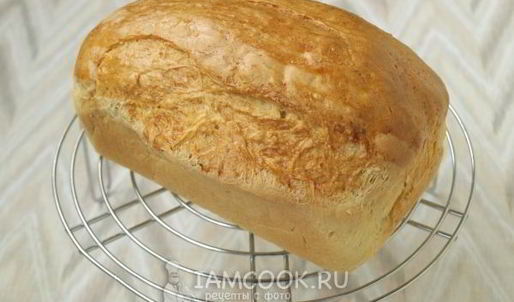 хлеб на кефире на дрожжах