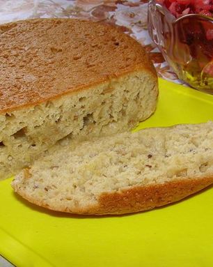 Хлеб на кефире в мультиварке