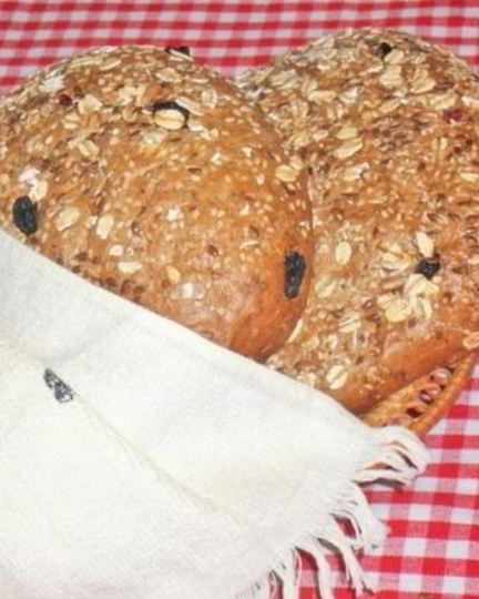 Рецепт хлеба с хлопьями и отрубями