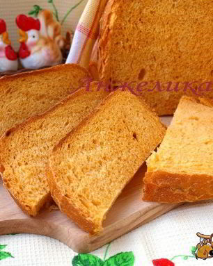 Хлеб с луком и паприкой в хлебопечке