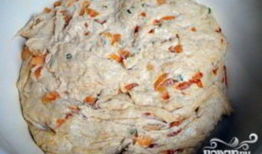 хлеб с луком и розмарином