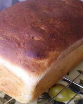 Хлеб с сыром на кефире