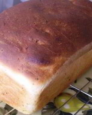 Хлеб с сыром на кефире