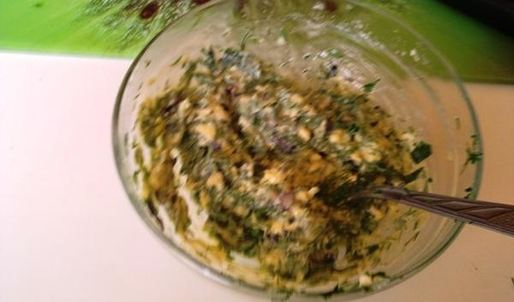 хлеб с травами и чесноком